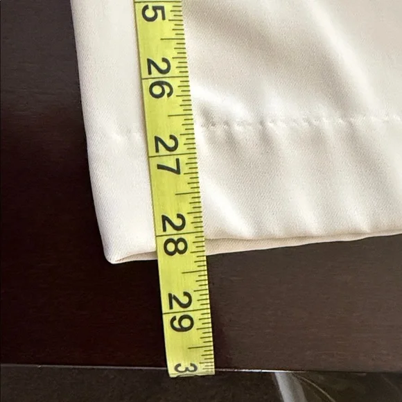 French Connection Cream Wide-Leg Trousers - Picture 15 of 15